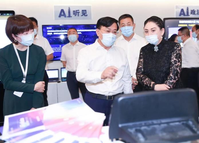 吉林省委副书记,省长韩俊调研科大讯飞长春人工智能双创基地